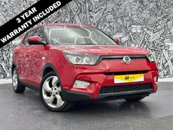 Red Used 2015 Ssangyong Tivoli Hatchback | £6,195 (Fair price)