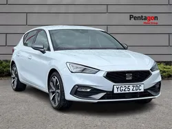 White Used 2025 Seat Leon FR Sport Hatchback | £26,990