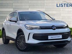 Pure white Used 2025 VW Tiguan Match SUV | £33,000