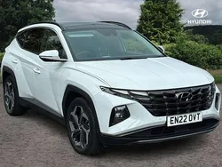 White Used 2022 Hyundai Tucson Ultimate SUV | £24,475 (Fair price)