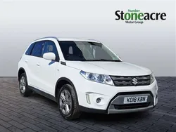 White Used 2018 Suzuki Vitara SZ-T SUV | £9,250 (Good price)