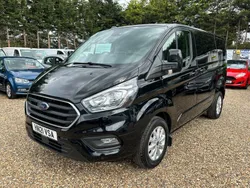 Black Used 2021 Ford Transit Custom Limited Van | £13,500 (Fair price)