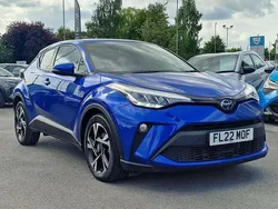 Nebula blue Used 2022 Toyota C-HR Design SUV | £20,000 (Fair price)
