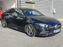 Black Used 2021 Mercedes A220 AMG line Sedan | £19,995 (Fair price)