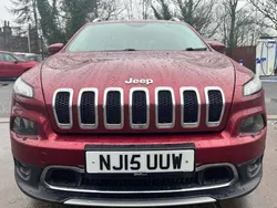 Red Used 2015 Jeep Cherokee Limited SUV | £7,495 (Good price)