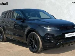 Black Used 2025 Land Rover Range Rover evoque SUV | £42,665