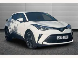 White Used 2023 Toyota C-HR Design SUV | £22,495 (Fair price)