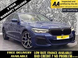 Blue Used 2021 BMW 530e M Sport Sedan | £20,000 (Fair price)
