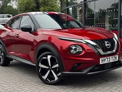 Red Used 2023 Nissan Juke Tekna SUV | £16,990 (Fair price)