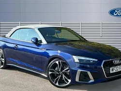 Blue Used 2022 Audi A5 Cabriolet Comfort Cabriolet | £31,000 (Fair price)