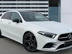 White Used 2021 Mercedes A180 AMG Line Premium Plus Hatchback | £23,849 (Expensive)
