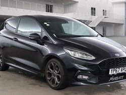 Black Used 2017 Ford Fiesta ST-Line Hatchback | £7,595 (Expensive)