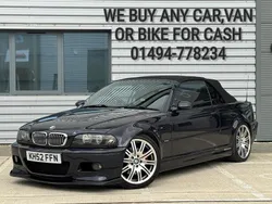 Black Used 2003 BMW M3 Cabriolet Performance Cabriolet | £9,495 (Fair price)