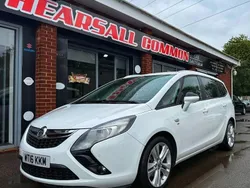White Used 2016 Vauxhall Zafira Tourer SRi MPV | £6,000 (Fair price)