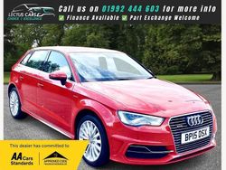 Red Used 2015 Audi A3 Sportback e-tron Advanced Hatchback | £10,990 (Fair price)