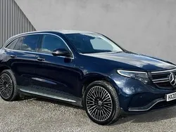 Blue Used 2020 Mercedes EQC400 AMG line SUV | £25,890 (A bit pricey)