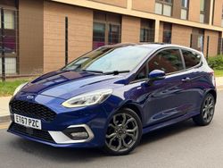 Blue Used 2018 Ford Fiesta ST-Line Hatchback | £4,490 (Good price)