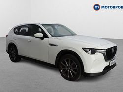 White Used 2023 Mazda CX-60 Exclusive-Line SUV | £24,399