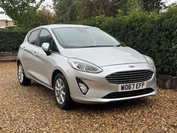 Silver Used 2018 Ford Fiesta Titanium Hatchback | £7,795 (Good price)