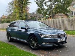 Blue Used 2015 VW Passat GT Estate | £7,995 (A bit pricey)