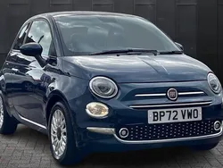Blue Used 2022 Fiat 500 Dolcevita Hatchback | £9,595 (Fair price)