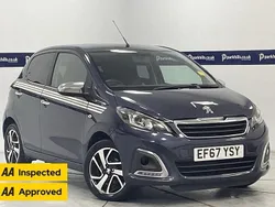 Blue Used 2018 Peugeot 108 Collection Hatchback | £4,470 (Fair price)