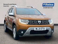 Orange Used 2021 Dacia Duster Comfort Hatchback | £11,250 (Fair price)