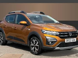 Orange Used 2022 Dacia Sandero Prestige Hatchback | £12,370 (Fair price)