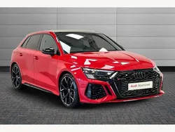 Red Used 2023 Audi RS3 Comfort Hatchback | £47,490 (Fair price)
