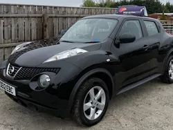 Black Used 2012 Nissan Juke Visia SUV | £2,350 (Fair price)