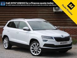 White Used 2021 Skoda Karoq SE L SUV | £17,995 (Fair price)