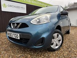 Blue Used 2013 Nissan Micra Visia Hatchback | £4,295 (A bit pricey)