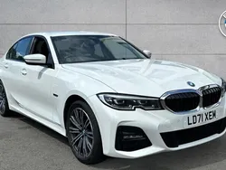 White Used 2021 BMW 330e M Sport | £21,810 (Fair price)