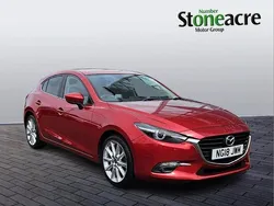Red Used 2018 Mazda 3 Inclusive Hatchback | £11,000 (Fair price)