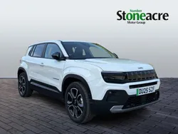 White New 2025 Jeep Avenger EV Altitude SUV | £30,000 (A bit pricey)