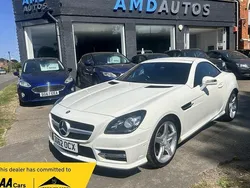 White Used 2012 Mercedes SLK200 AMG Cabriolet | £7,995 (Fair price)