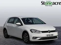 White Used 2019 VW Golf VII Match Hatchback | £12,495 (Fair price)