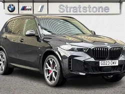 Black Used 2023 BMW X5 M Sport SUV | £54,690 (A bit pricey)