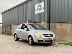 Silver Used 2008 Vauxhall Corsa Hatchback | £1,995 (Fair price)