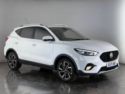 White Used 2021 MG ZS Exclusive Sedan | £13,900 (Fair price)