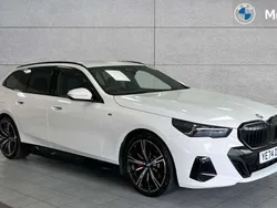 White Used 2024 BMW 530e M Sport Estate | £48,100