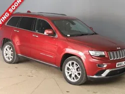 Red Used 2016 Jeep Grand Cherokee Summit SUV | £14,250 (Good price)