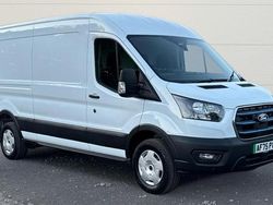 White New 2025 Ford Transit Trend Van | £28,895 (A bit pricey)