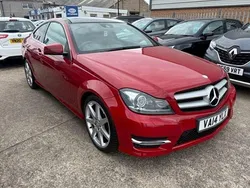 Red Used 2014 Mercedes C220 Sport Edition Coupe | £11,495 (Super price)