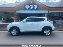 White Used 2015 Nissan Juke Acenta SUV | £6,995 (A bit pricey)