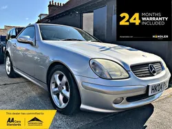 Silver Used 2004 Mercedes SLK230 Cabriolet | £5,890 (Fair price)