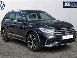 Black Used 2022 VW Tiguan R-line SUV | £27,990 (Fair price)
