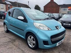 Blue Used 2011 Peugeot 107 Sportium Hatchback | £1,595 (Fair price)