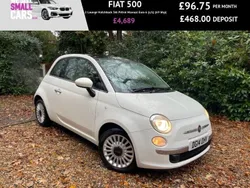 White Used 2014 Fiat 500 Lounge Hatchback | £4,689 (Fair price)