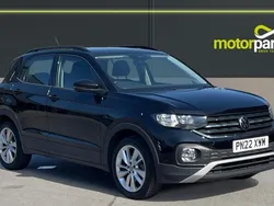 Black Used 2022 VW T-Cross SE SUV | £15,000 (Good price)